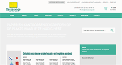 Desktop Screenshot of dessauvage.be